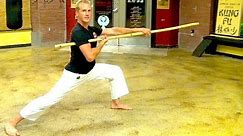 Bo Staff Skills of Kung Fu