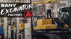 The Sany Excavator Factory | An inside look at Sany Group
