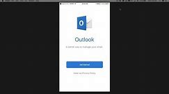 Install Outlook on your iPhone