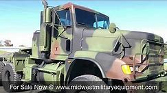 2008 M916a3 Freightliner 6x6 Military Semi Truck Tractor For Sale Midwest Military Equipment