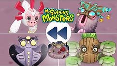 Magical Sanctum - Original VS Reversed | My Singing Monsters (Sound and Animation)