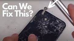 THIS IPHONE 12 WAS ANNIHILATED… Repairable?🤔