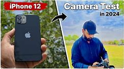 I Tested iPhone 12 Camera in 2024🔥- Detailed Camera Test in Hindi ⚡️