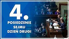 4. posiedzenie Sejmu - dzień drugi. 26 stycznia 2024 r.