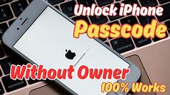 How To Unlock iPhone If Forgot Passcode Without Face iD! Without Data Losing! No PC