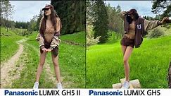 Panasonic Lumix GH5 II vs Panasonic Lumix GH5 Camera Test