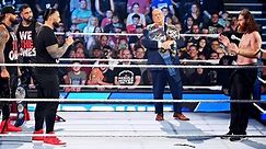 Roman Reigns rewards Sami Zayn during The Bloodline Ceremony: SmackDown, 9/23/22 (Full Segment)