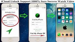 iCloud Unlock Support Apple Server Activation Locked iPhone any iOS Apple ID 100% Success 2021