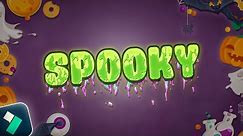 Spooky Halloween Text Animation | Filmora 12 Tutorial