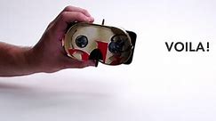 Fold Your Coke Box into a Free Virtual Reality Viewer