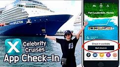 Celebrity Reflection Cruise: How to App Check-In, Select Dining & Embarkation Day