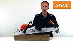 How to sharpen your chainsaw using STIHL 2-in-1 guide system