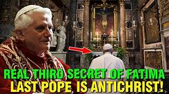 Pope Benedict : The Terrifying Revelation In Fatima's Third Secret