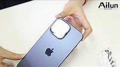 [Ailun] How to install screen & lens protector on iPhone 15 Pro/15 Pro Max (with Installation Frame)