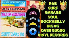 Dig #5 Vinyl Record Haul. Over 50000 Records. R&B Soul Surf Garage Rockabilly 45s LPs. Needle Drops