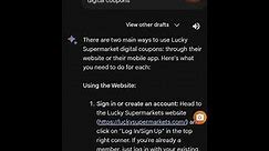 How To Use Lucky Supermarket Digital Coupons