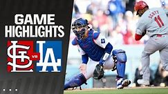 Cardinals vs. Dodgers Game Highlights (3/31/24) | MLB Highlights