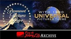 Paramount Pictures Logo With 1990 Universal Pictures Theme - The JohnnyL80 Archive