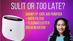 First Impressions and Quick Review: Sharp Plasmacluster Air Purifier