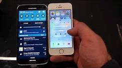 Samsung Galaxy S5 vs. iPhone 5S Comparison