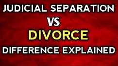 Differences between Judicial Separation and Divorce Explained | Knowledge Grip | Rajan Yadav