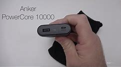Anker PowerCore 10000 Battery Pack for iPhone or Android - Review