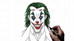How to Draw Joker (2019) | Step by Step | DC