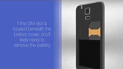 How To Insert Your SafeLink SIM Card