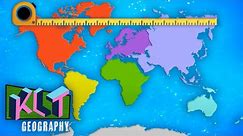 What Is The Largest Continent In The World? | Continent Size Comparison Song | KLT Geography