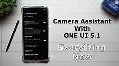 Samsung's Camera Assistant With One UI 5.1 - Everything New