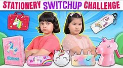 Unicorn Stationery Switch-Up Challenge | Kids School Supplies Unboxing | Toystars
