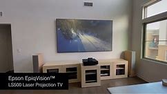 Epson EpiqVision™ Ultra LS500 Laser Projection TV | Installation Guide
