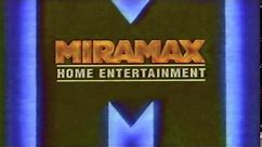 Miramax intro Home Entertainment video cassette (90's)