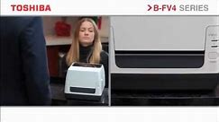 Toshiba Desktop Barcode Printer - B-FV4 - Product video