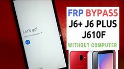 samsung j6 plus frp bypass | How to Unlock FRP j610f | samsung j6 plus Google account bypass