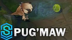 Pug'Maw (Pug/Doggo Kog'Maw) Skin Spotlight - Pre-Release - League of Legends