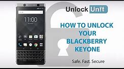 HOW TO UNLOCK BlackBerry KeyOne