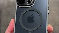 Luxury Shockproof Metal Lens Magnetic iPhone Case