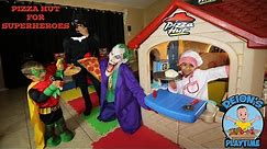 Pizza Hut for Batman and Robin with chef Deion (Skit)