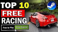 Top 10 FREE Racing Games on Steam 2023 (NEW)!