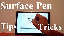 Microsoft Surface Pen Tips and Tricks for Surface Pro 4