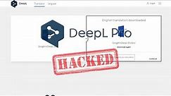 DeepL Pro hack - Comment contourner la restriction d'édition de document traduit #Hack #deepl 2020