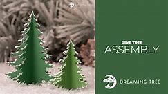 Free SVG File - Pine Trees - Assembly Tutorial