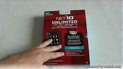 Net10 Motorola EX124G Unboxing