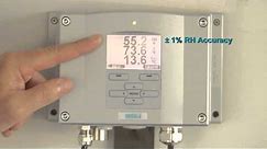 Vaisala HUMICAP® Humidity and Temperature Transmitter Series HMT330