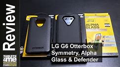 LG G6: Otterbox Symmetry, Defender & Alpha Glass (Best Screen Protector)