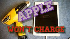 iPad or iphone Won’t Charge! Easy fix for Apple devices not charging!