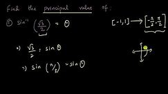 Finding principal value of Inverse Trigonometric Functions | Maths | Khan Academy