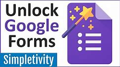How to Make Google Forms Look Amazing!