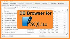 Create and Read SQLite Databases using DB Browser: How to Use DB Browser 2021